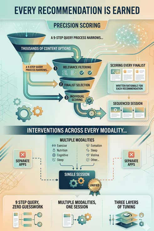Precision scoring infographic